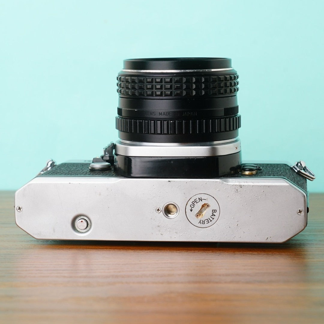 Pentax KX with SMC 55mm f/1.8