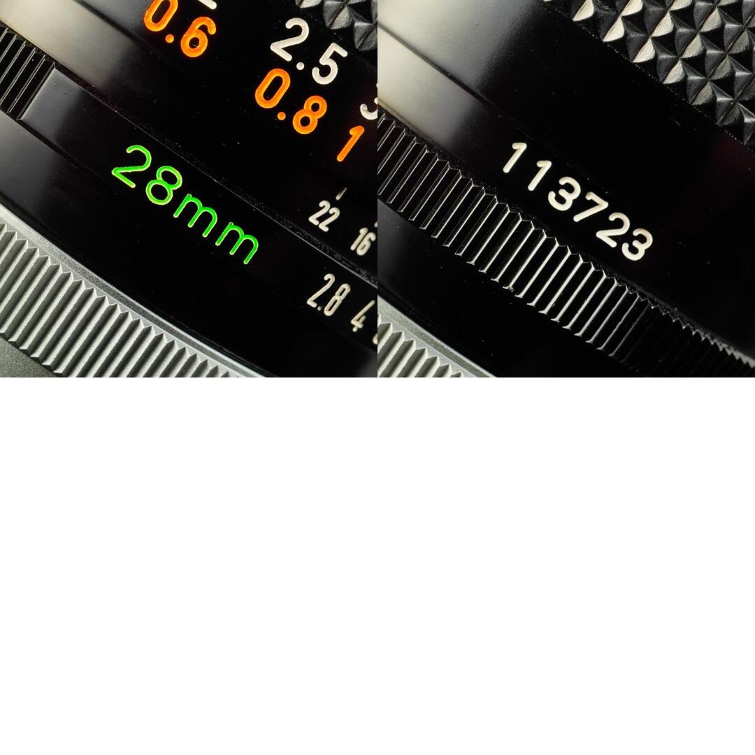 Canon FD 28mm f2.8 S.C. - Filem.sg