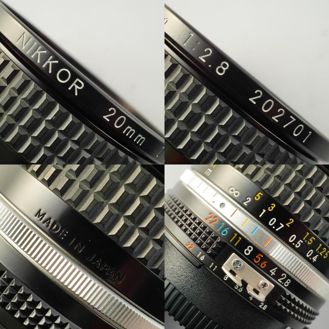 Nikon Ai-S Nikkor 20mm f2.8 - Filem.sg