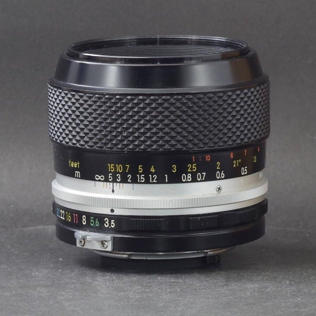 Nikon Micro-NIKKOR-P C Auto 55mm f/3.5 non-Ai - Filem.sg