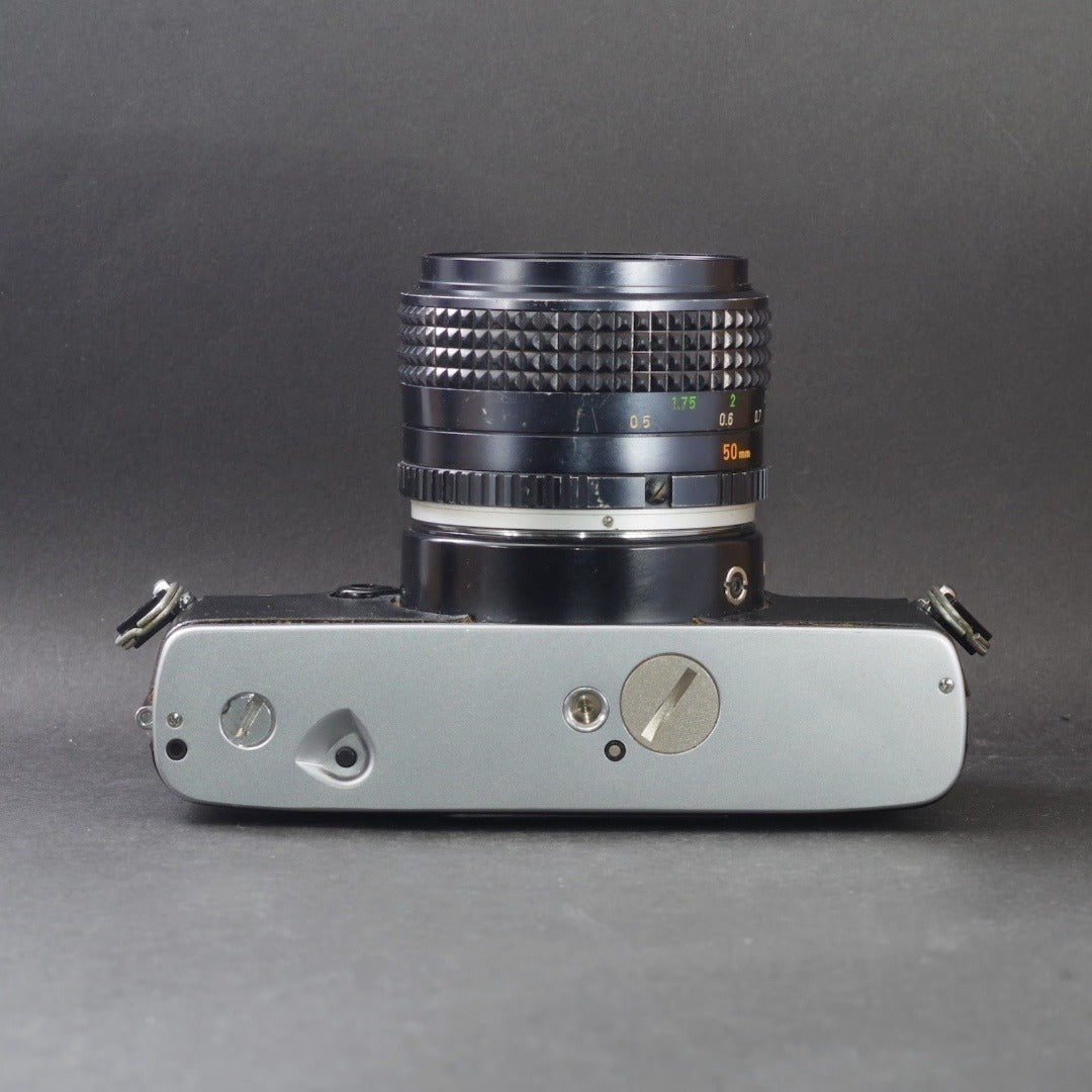 Minolta XG-E with MC ROKKOR-PG 50mm f/1.4 - Filem.sg