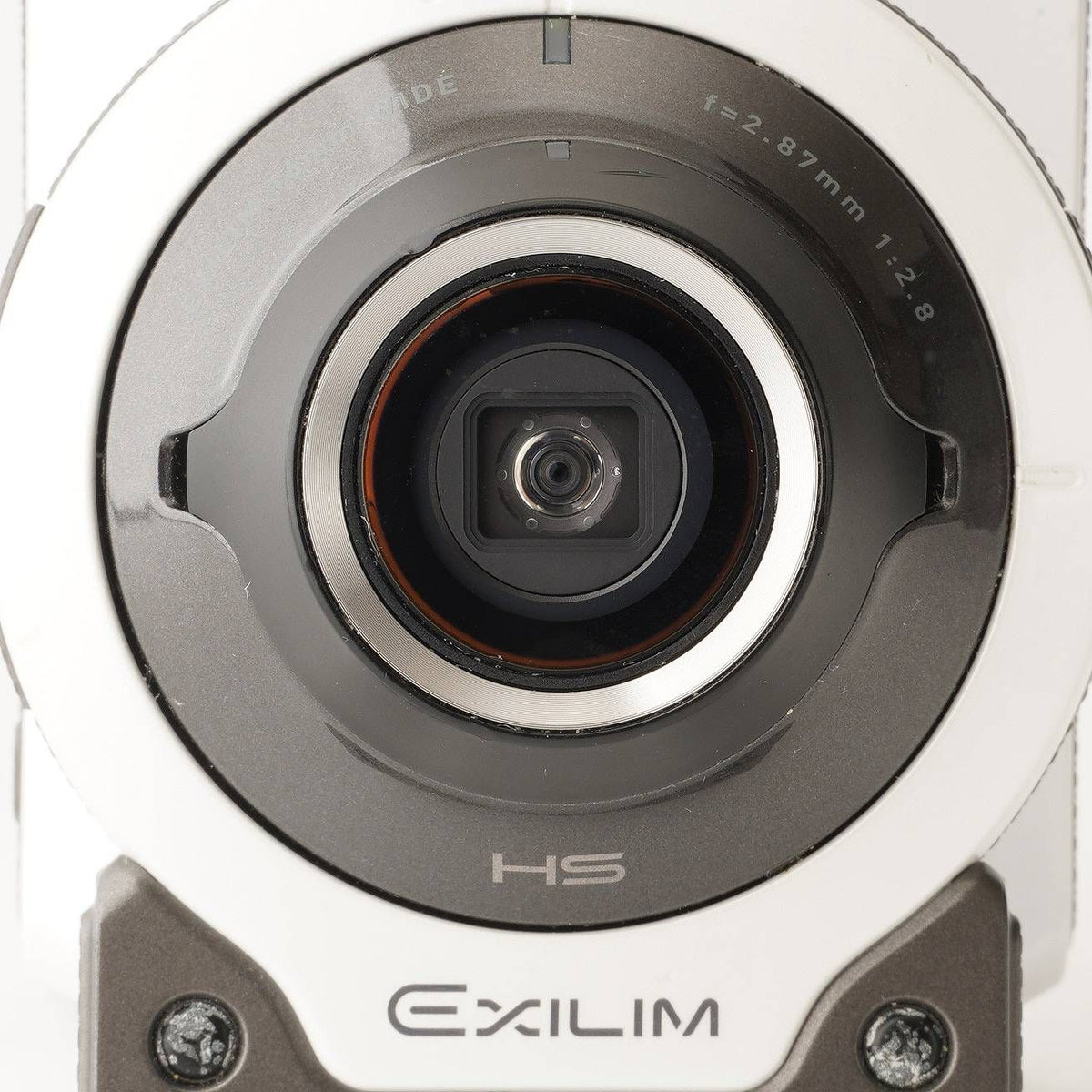 Casio Exilim EX-FR100 (White) - Filem.sg