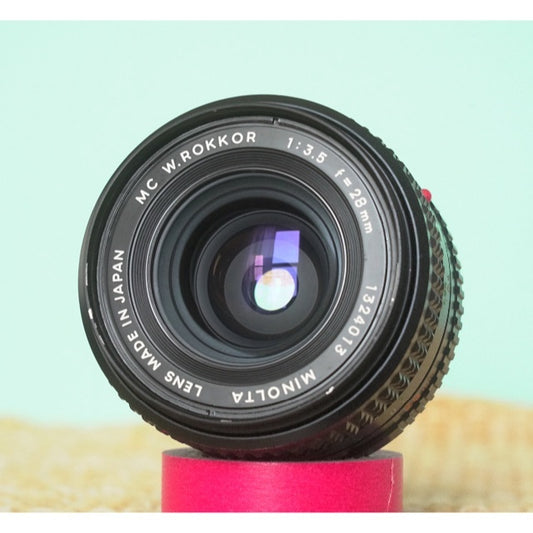 Minolta MC W. Rokkor 28mm f3.5 - Filem.sg