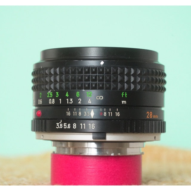Minolta MC W. Rokkor 28mm f3.5 - Filem.sg