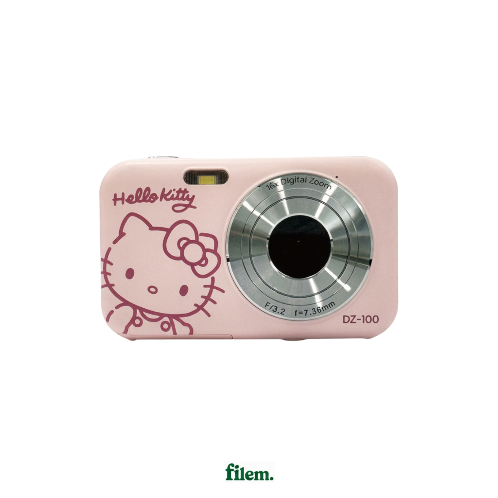 Yashica x Hello Kitty Digital Camera DZ-100 (Pink) digicam