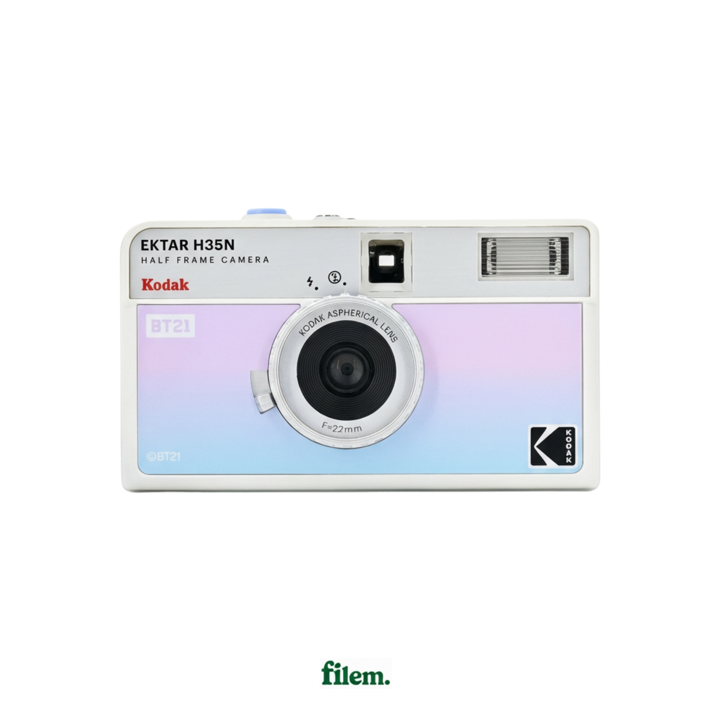 [In Stock] Kodak Ektar H35N Half Frame 35mm Film Camera (BT21 Limited Edition)