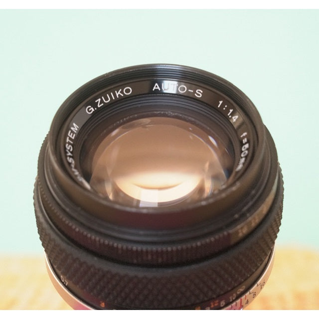 Olympus G.ZUIKO AUTO-S 50mm F1.4 - Filem.sg