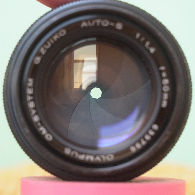 Olympus G.ZUIKO AUTO-S 50mm F1.4 - Filem.sg