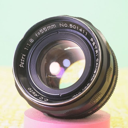 Petri C.C Auto 55mm F1.8 - Filem.sg