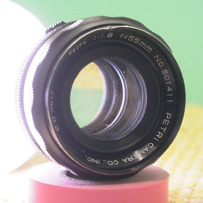 Petri C.C Auto 55mm F1.8 - Filem.sg