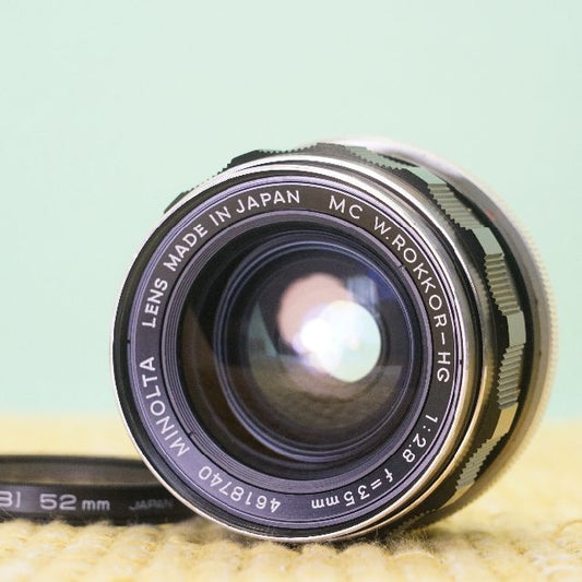 Minolta MC W. ROKKOR-HG 35mm f2.8 - Filem.sg