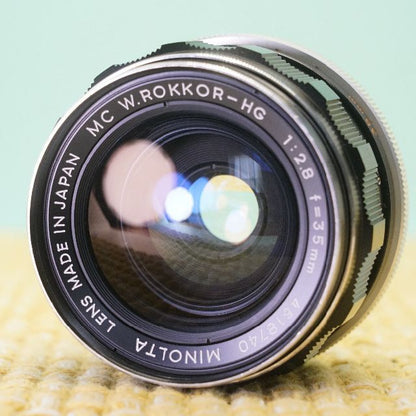 Minolta MC W. ROKKOR-HG 35mm f2.8 - Filem.sg
