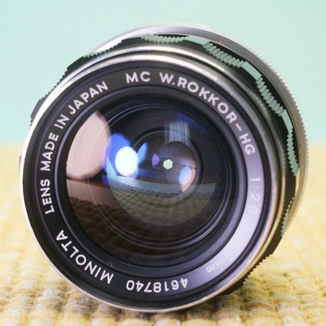 Minolta MC W. ROKKOR-HG 35mm f2.8 - Filem.sg