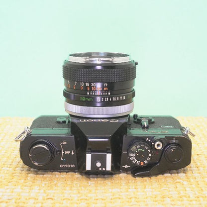 Canon FTb-N 50mm F1.4 (Black) - Filem.sg