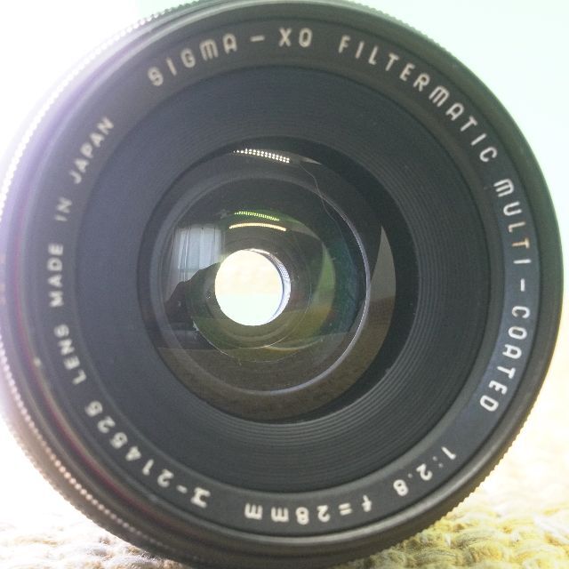 Sigma FILTERMATIC Multi Coated 28mm F2.8 - Filem.sg