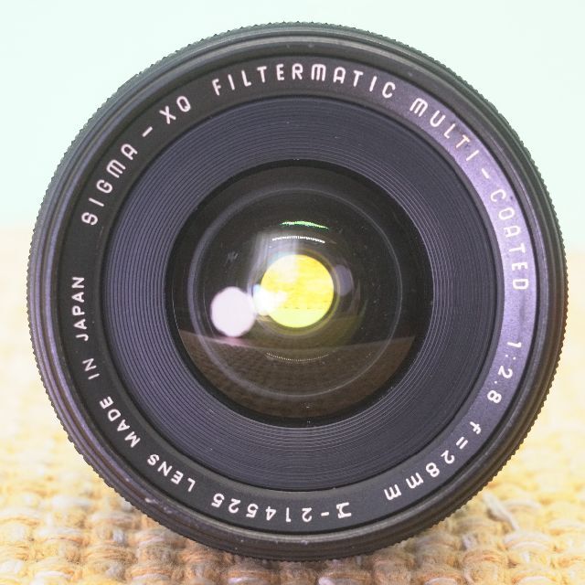 Sigma FILTERMATIC Multi Coated 28mm F2.8 - Filem.sg