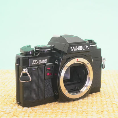 Minolta X-500 - Filem.sg