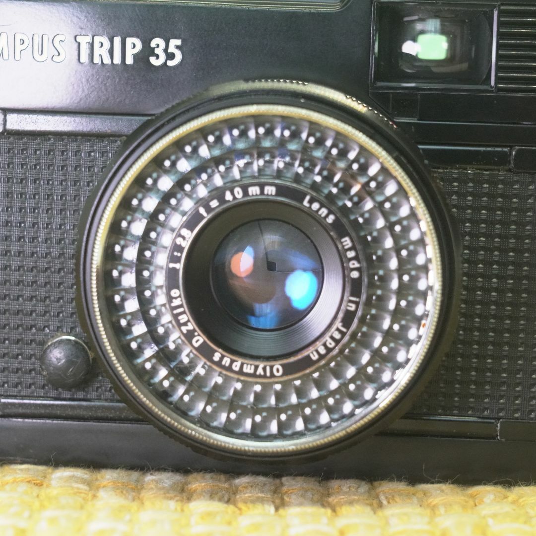 Olympus Trip 35 (Black) - Filem.sg