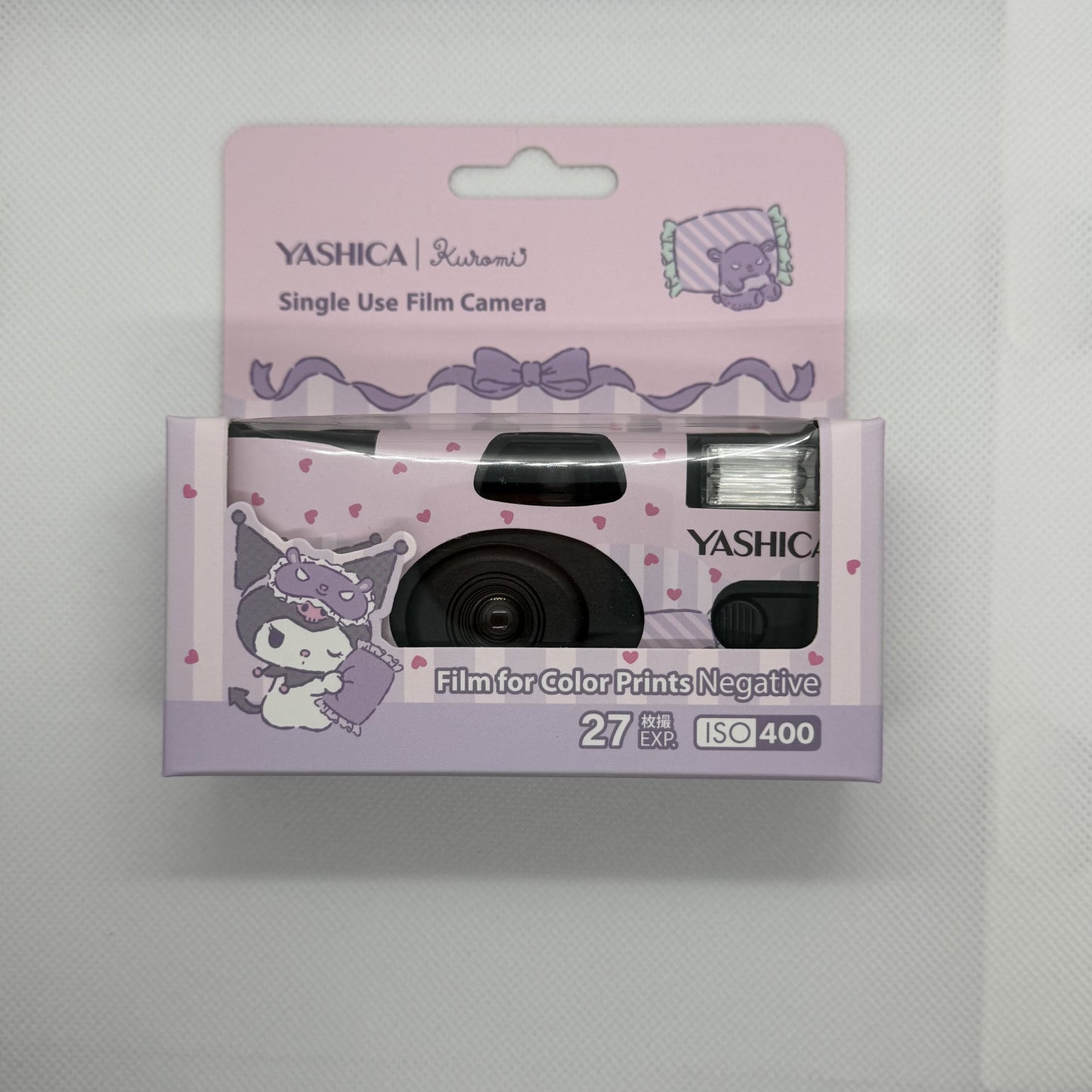 Yashica Kuromi single use camera, front
