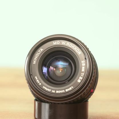 Minolta MD W.ROKKOR 28mm f2.8 - Filem.sg
