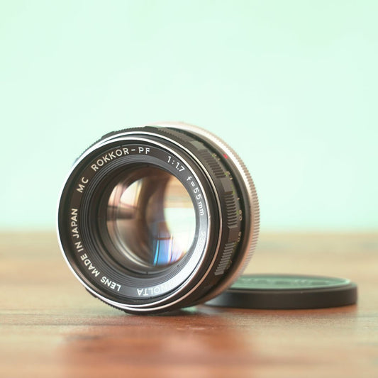 Minolta MC ROKKOR-PF 55mm f1.7 - Filem.sg