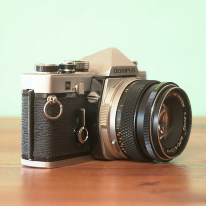 Olympus OM-1 with 50mm F1.8 - Filem.sg