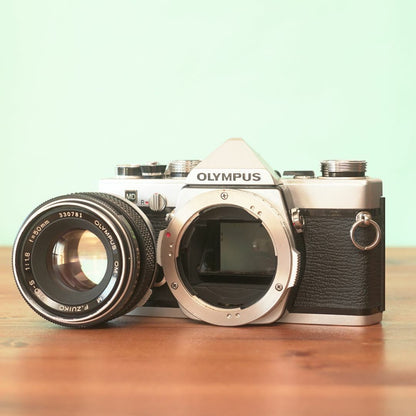Olympus OM-1 with 50mm F1.8 - Filem.sg