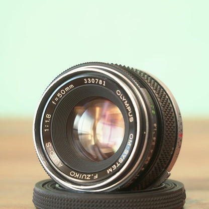Olympus OM-1 with 50mm F1.8 - Filem.sg