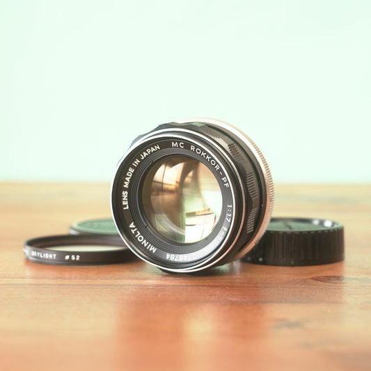 Minolta MC ROKKOR-PF 55mm f1.7 - Filem.sg