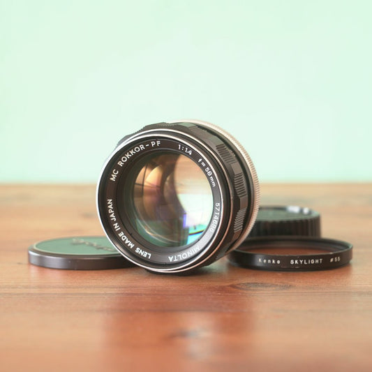 Minolta MC ROKKOR-PF 58mm f1.4 - Filem.sg