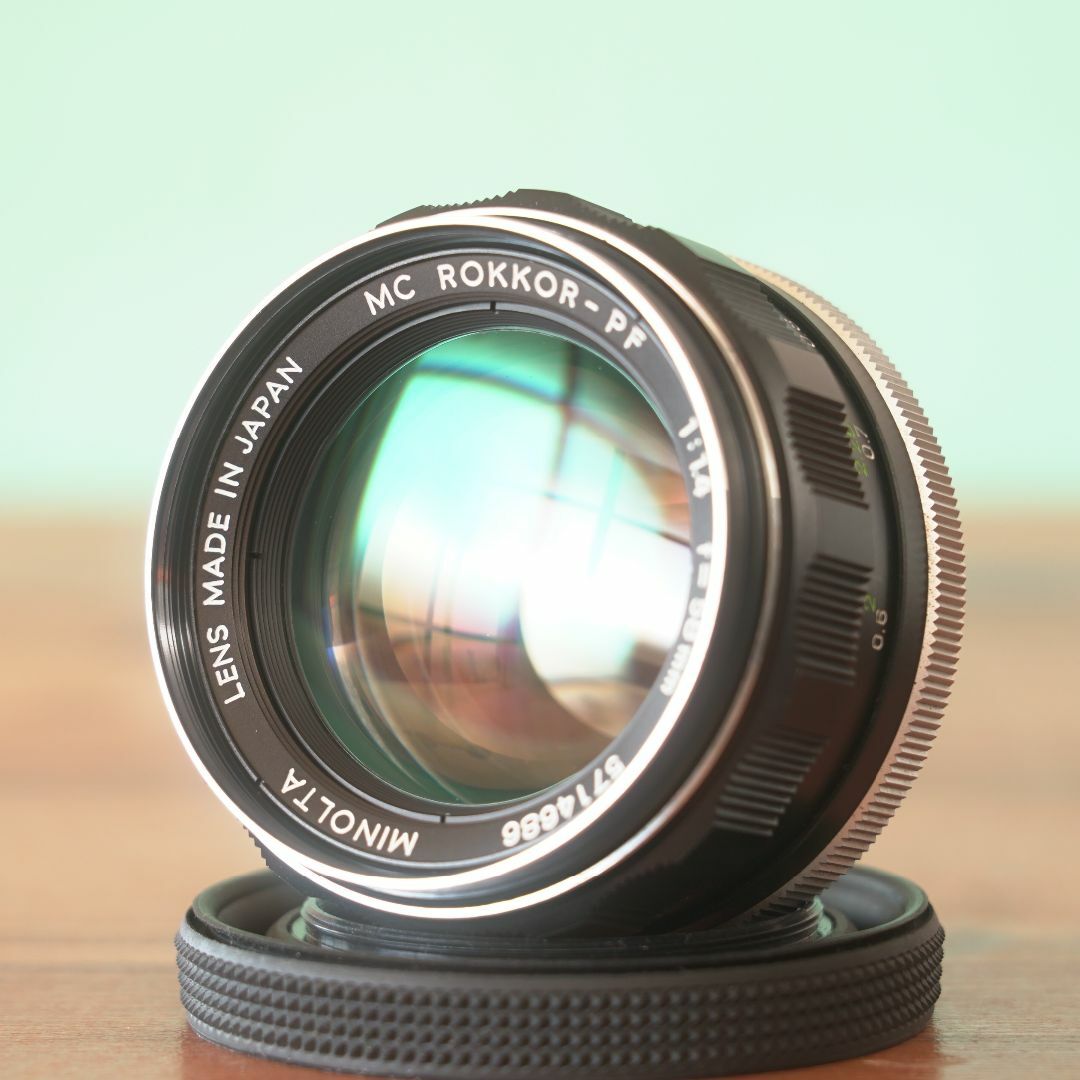 Minolta MC ROKKOR-PF 58mm f1.4 - Filem.sg