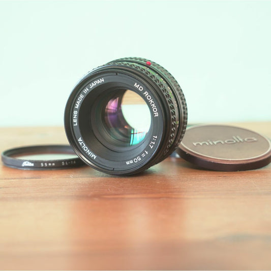 Minolta MD Rokkor 50mm f1.7 - Filem.sg