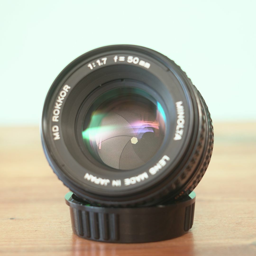 Minolta MD Rokkor 50mm f1.7 - Filem.sg