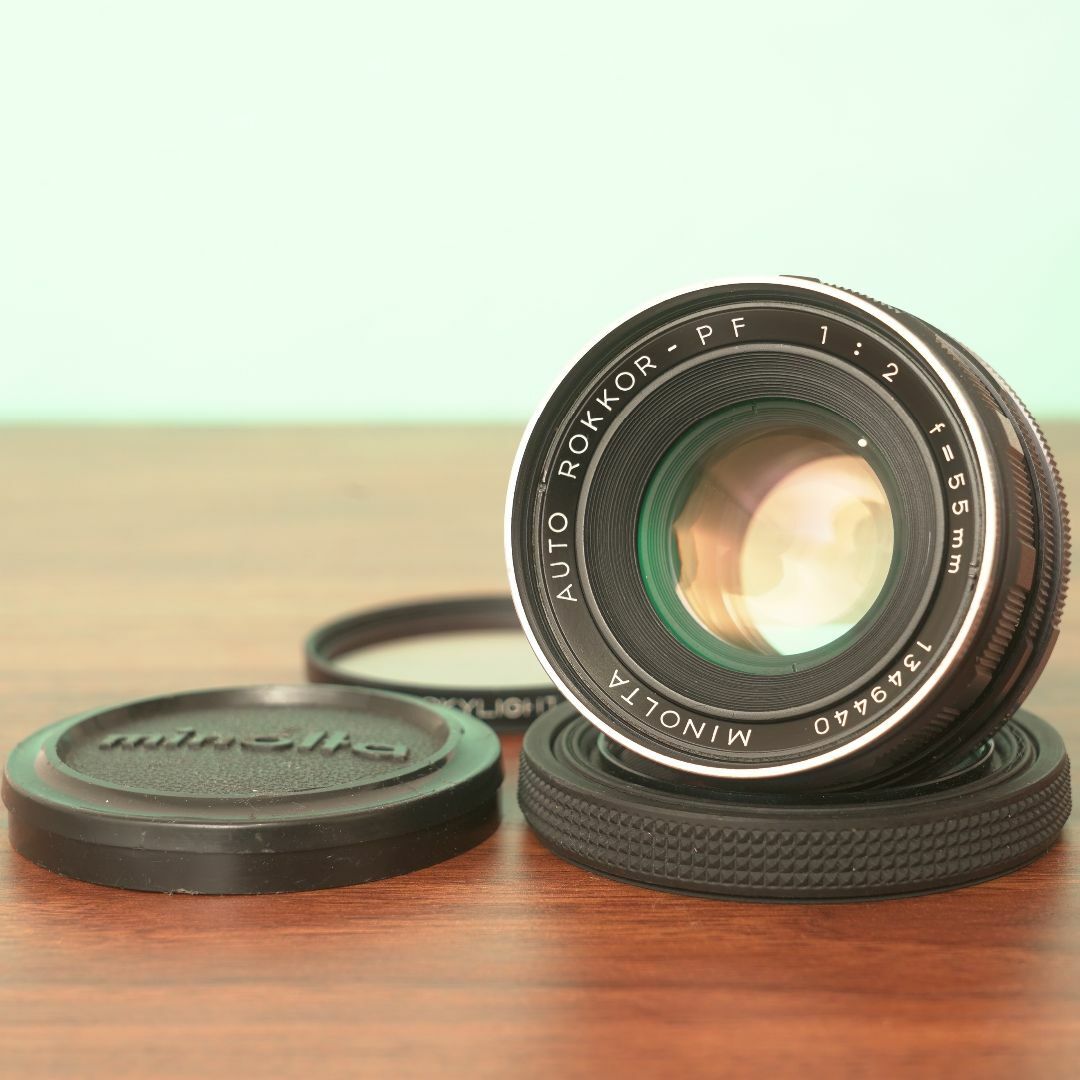 Minolta Auto ROKKOR-PF 55mm f2 - Filem.sg