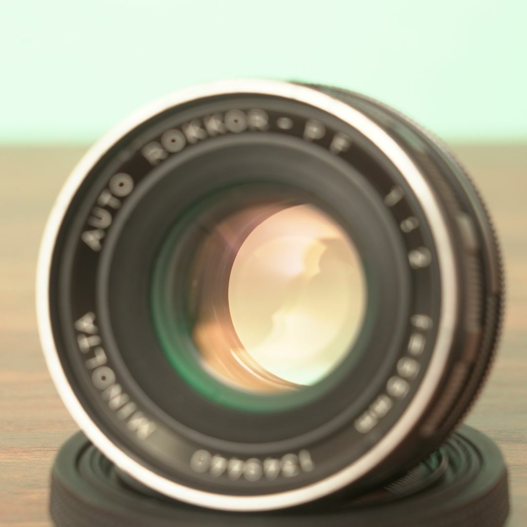Minolta Auto ROKKOR-PF 55mm f2 - Filem.sg
