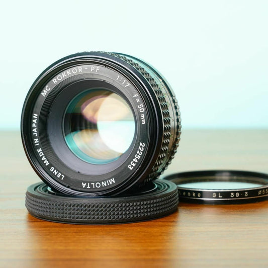 Minolta MC ROKKOR-PF 50mm f1.7 - Filem.sg