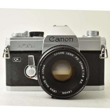 Canon FTb 50mm f1.8 S.C. - Filem.sg