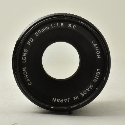 Canon FTb 50mm f1.8 S.C. - Filem.sg