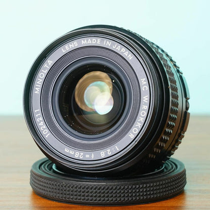 Minolta MC W.ROKKOR 28mm f2.8 - Filem.sg