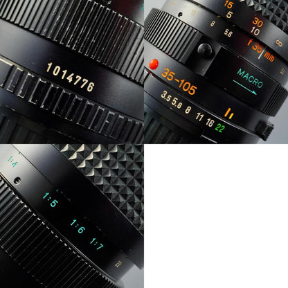Minolta MD Zoom 35-105mm f3.5-4.5 - Filem.sg