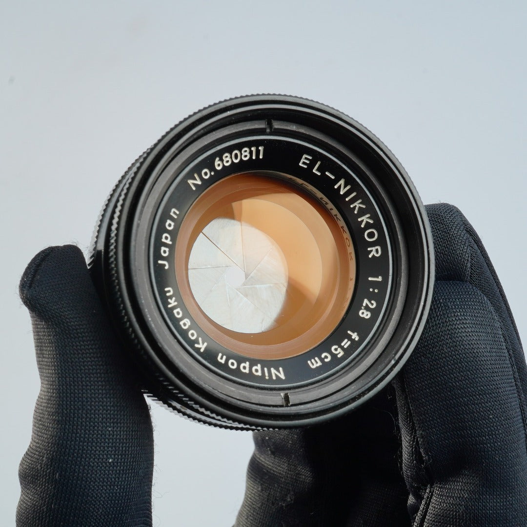 Nikon EL Nikkor 5cm 50mm f2.8 PAT PEND - Filem.sg