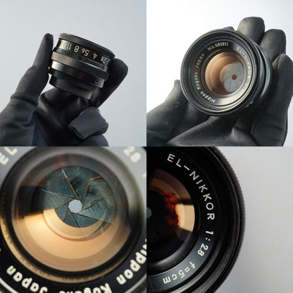 Nikon EL Nikkor 5cm 50mm f2.8 PAT PEND - Filem.sg