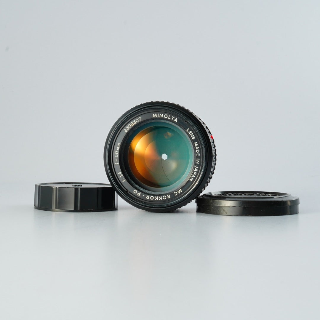 Minolta MC ROKKOR-PG 50mm f1.4 - Filem.sg