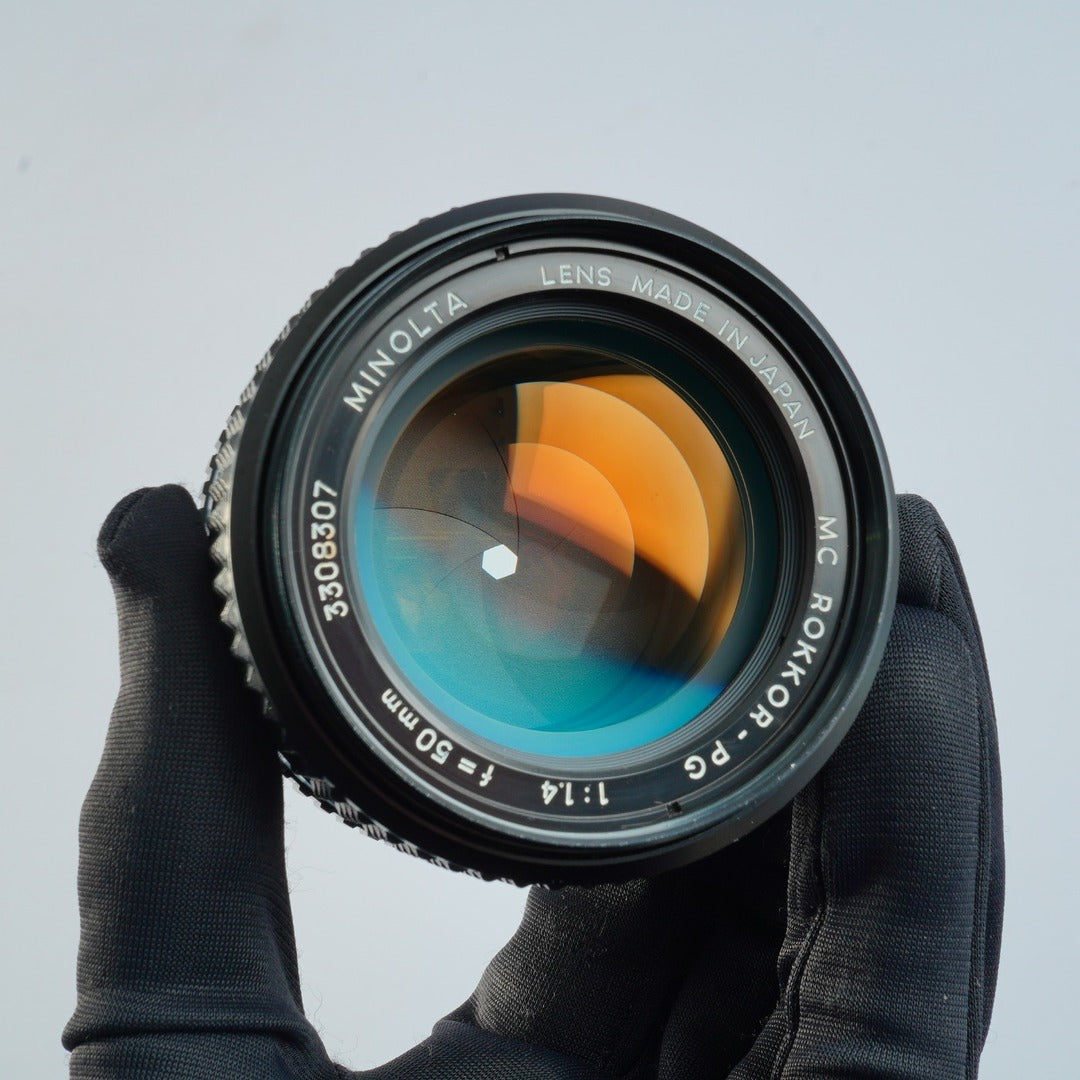 Minolta MC ROKKOR-PG 50mm f1.4 - Filem.sg