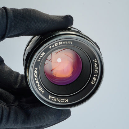 Konica Hexanon 52mm f1.8 - Filem.sg