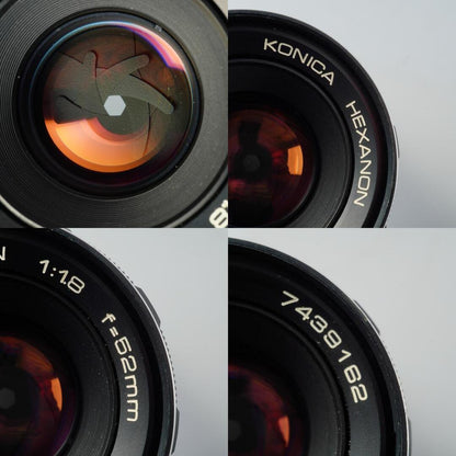 Konica Hexanon 52mm f1.8 - Filem.sg