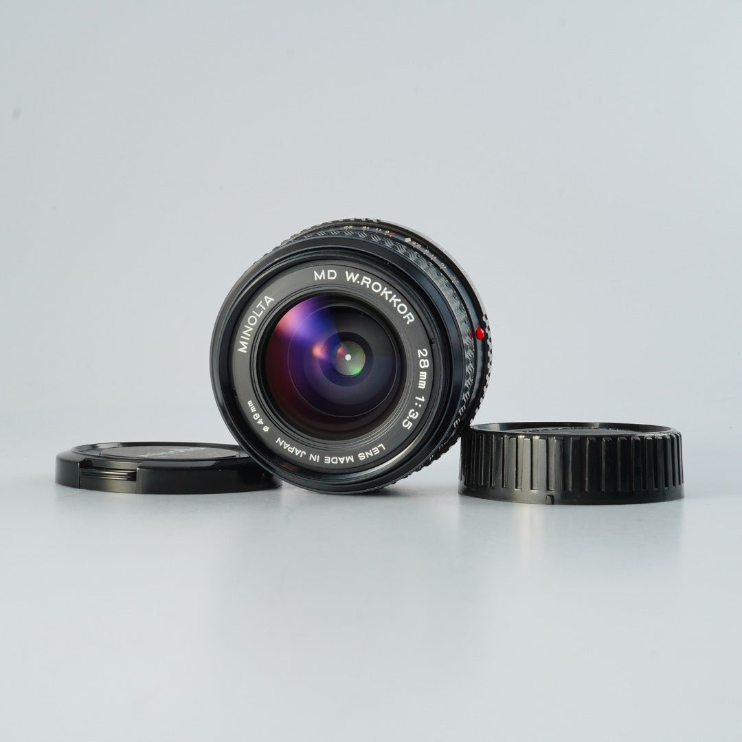 Minolta MD W.ROKKOR 28mm f3.5 - Filem.sg