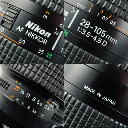 Nikon AF Nikkor 28-105mm f3.5-4.5 D - Filem.sg