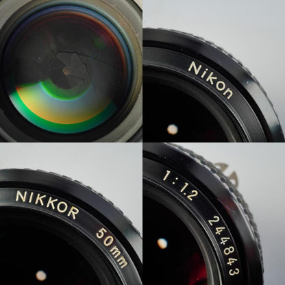 Nikon Ai Nikkor 50mm f1.2 - Filem.sg