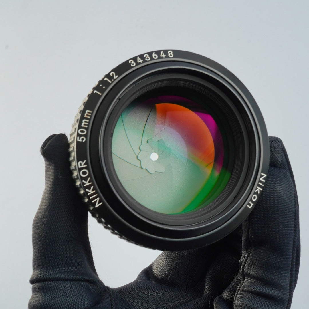 Nikon Ai-S Nikkor 50mm f1.2 - Filem.sg
